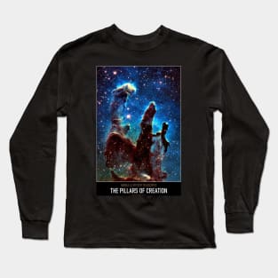 High Resolution Astronomy The Pillars of Creation Long Sleeve T-Shirt